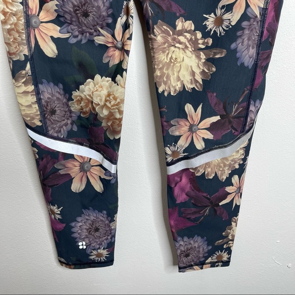 Sweaty Betty Zero Gravity Floral Print Compressive Legging High Waist Medium - Picture 10 of 16